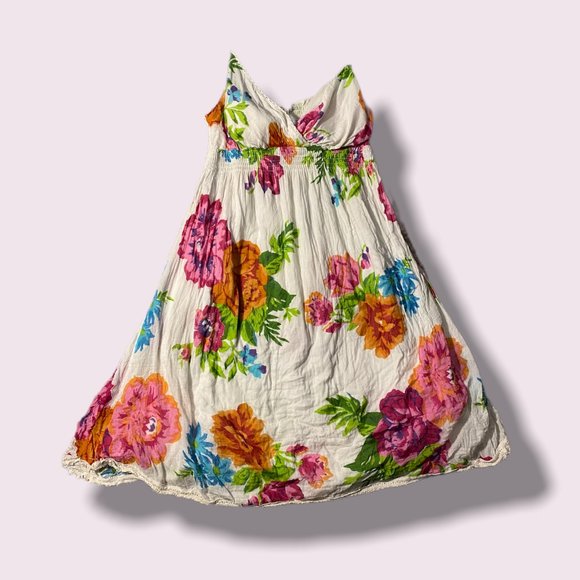 Derek Heart Colorful Floral Dress 🌺 - Picture 1 of 10